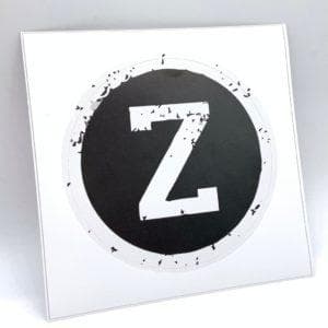 Наклейка на авто Z 8 (15×15)