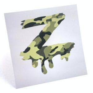 Наклейка на телефон Z 15 (6×6)