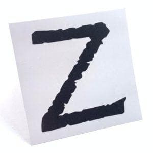 Наклейка на телефон Z 6 (6×6)
