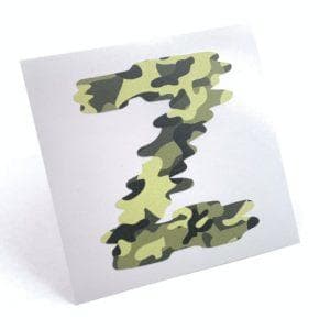 Наклейка на телефон Z 8 (6×6)