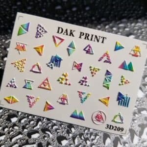 Наклейки для ногтей слайдер дизайн 3D 209