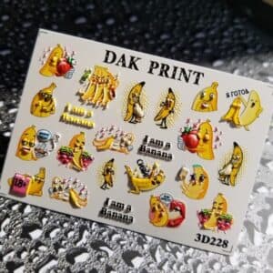 Наклейки для ногтей слайдер дизайн 3D 228