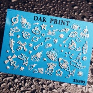 Наклейки для ногтей слайдер дизайн 3D 305