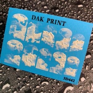 Наклейки для ногтей слайдер дизайн 3D 442