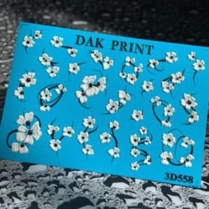 Наклейки для ногтей слайдер дизайн 3D 558