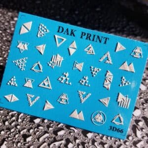 Наклейки для ногтей слайдер дизайн 3D 66