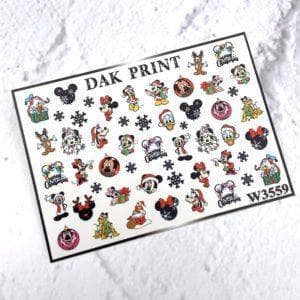 Наклейки для ногтей слайдер дизайн  W 3559